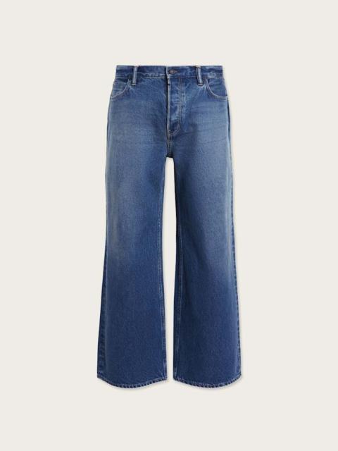 ALLSAINTS LENNY LOOSE FIT WIDE LEG DENIM JEANS
