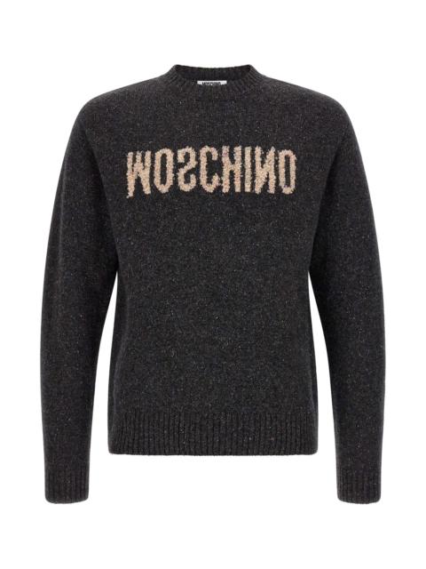 Moschino Mirrored Logo Sweater