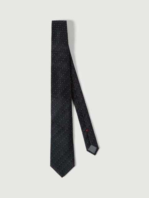 Brunello Cucinelli Patterned silk tie