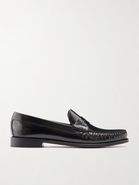 TOM FORD Polished-Leather Loafers