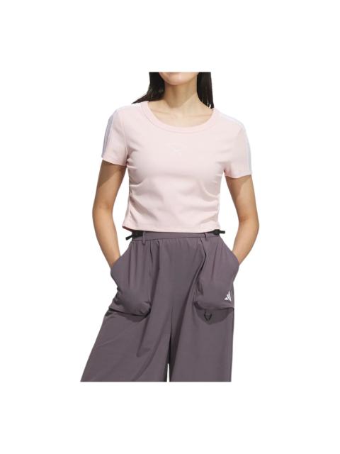 adidas (WMNS) adidas Dance T-Shirt 'Pink' JY7650
