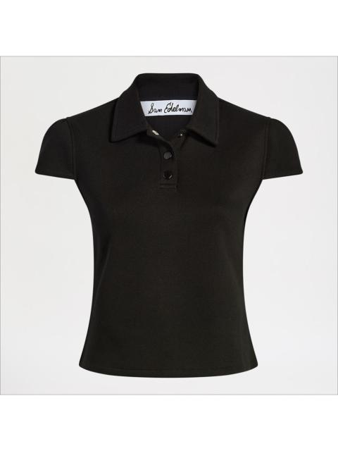 Sam Edelman Puff Short Sleeve Polo