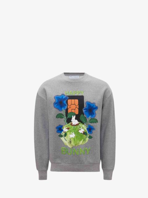 HAPPY BUNNY SWEATSHIRT