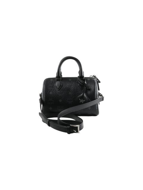 MCM Ella VI Boston Small Bag "Black" MWBGSEA02 BLACK