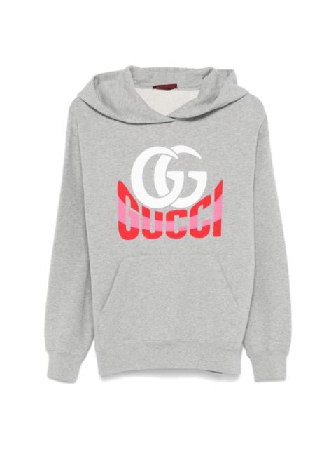 GUCCI logo-print hoodie