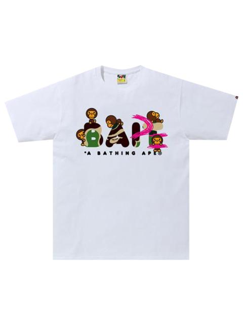 A BATHING APE® BAPE x BAIT x Funko Figure Tee 'White'