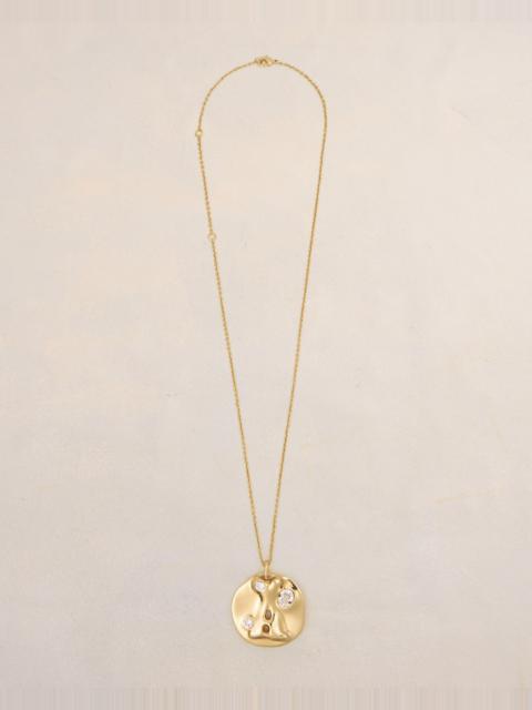 AMI Paris AMI DE COEUR MEDAL NECKLACE