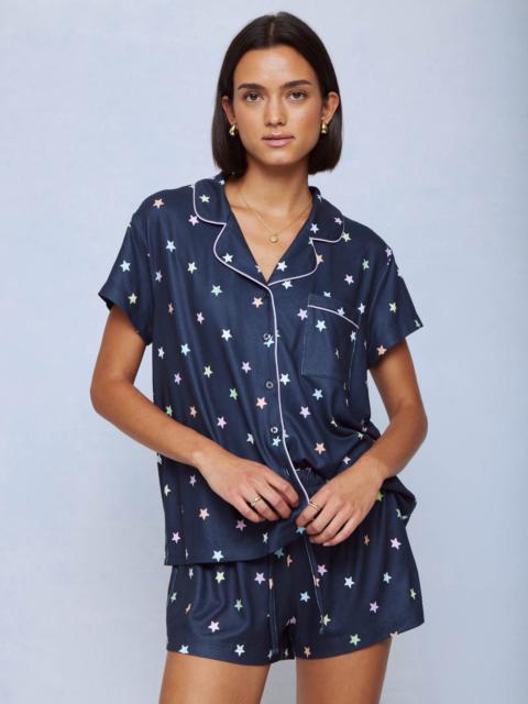 Splendid Stargaze Toss Flora Pillowsoft Short Set