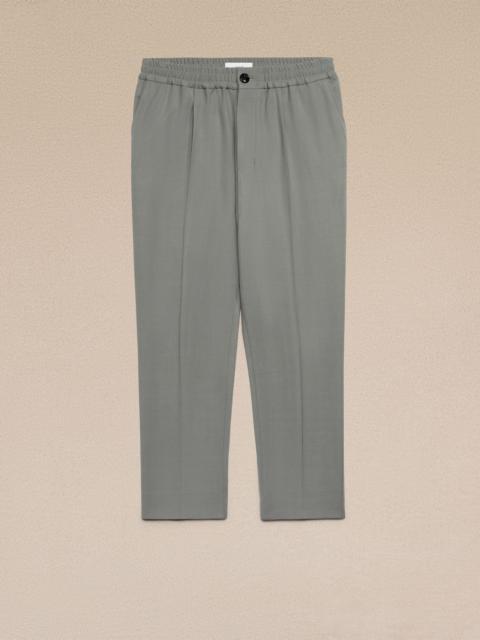Elasticated Waist Cropped Fit Trousers