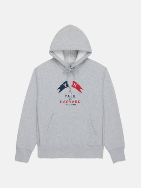 J. PRESS YALE X HARVARD PENNANTS  "THE GAME" HOODIE