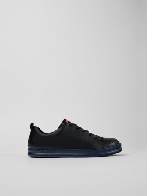 CAMPERLAB Black Leather Sneakers for Men.