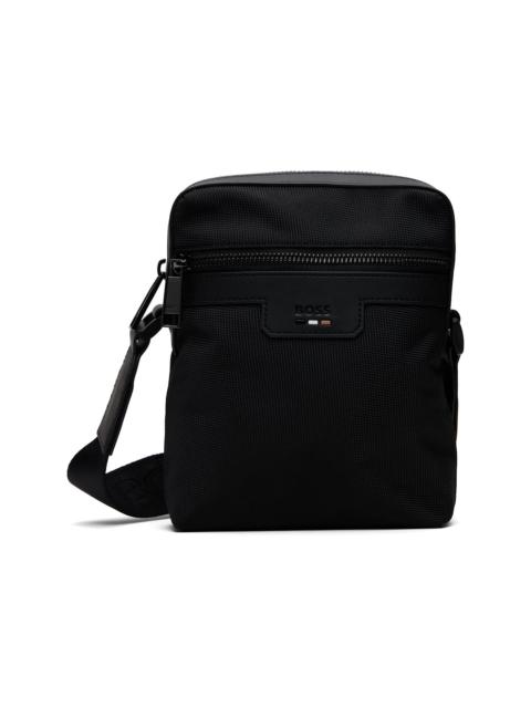 BOSS Black Signature Trim Structured Reporter Bag