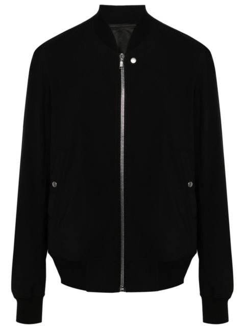 Rick Owens crepe wool bomber jacket