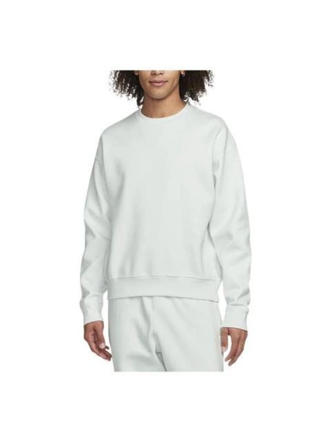 Nike Solo Swoosh Crew neck sweatshirt 'White' DA0318-121