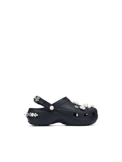 crocs x Simone Rocha floral-detail mules