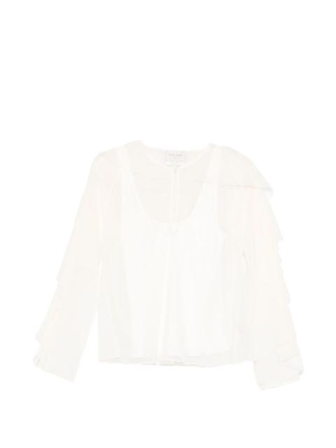 forte_forte ruffled blouse