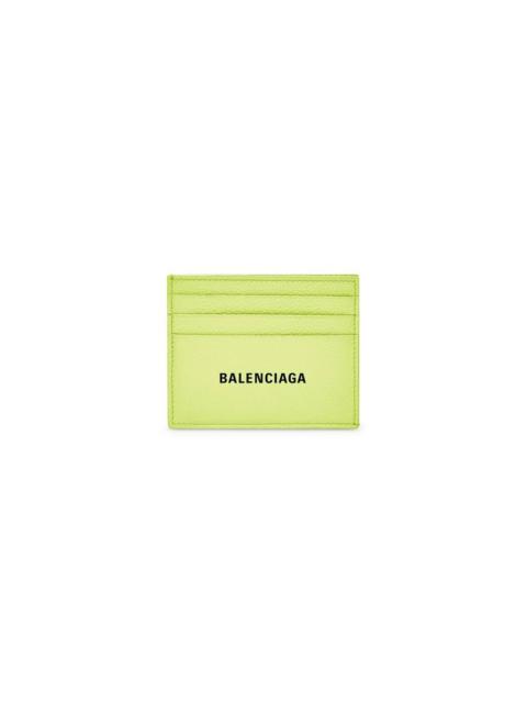 BALENCIAGA Women's Cash Card Holder in Lime