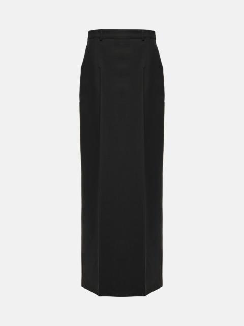 Valentino Wool-blend maxi skirt