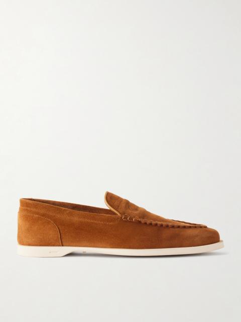 John Lobb Pace Suede Loafers