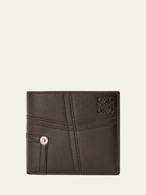 Loewe Men's Panta Leather Bifold Wallet