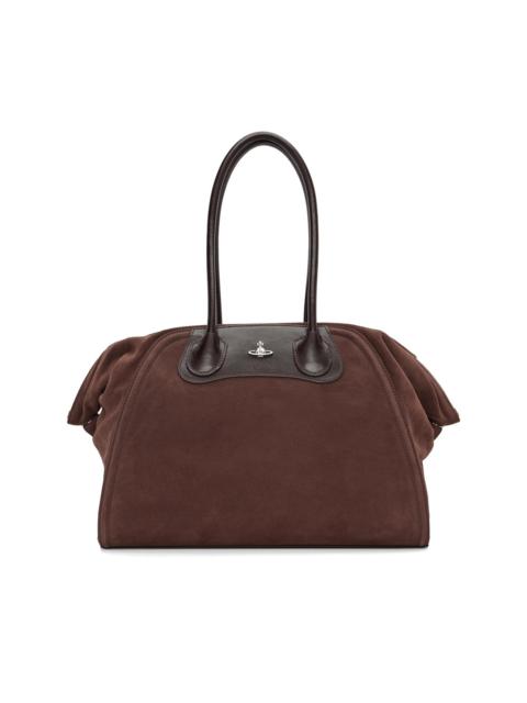 Vivienne Westwood Brown Shirley Holdall Tote