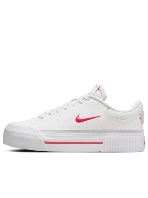 (WMNS) Nike Court Legacy Lift 'Summit White Aster Pink' FV5526-102