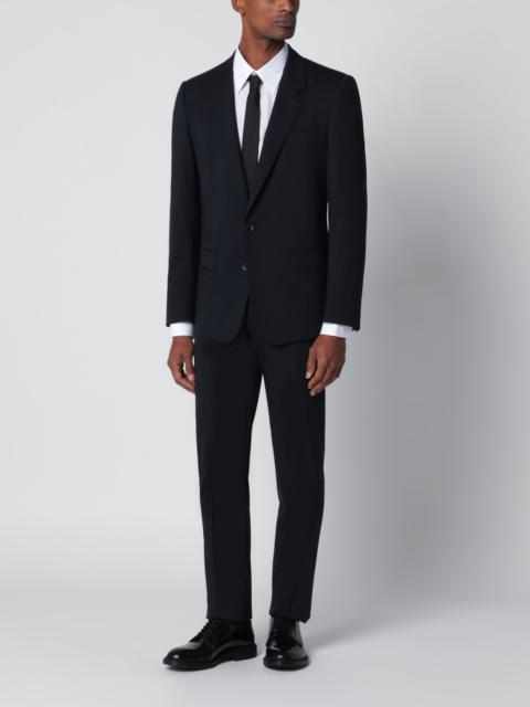 Dolce & Gabbana Martini double-breasted dress in blue stretch wool