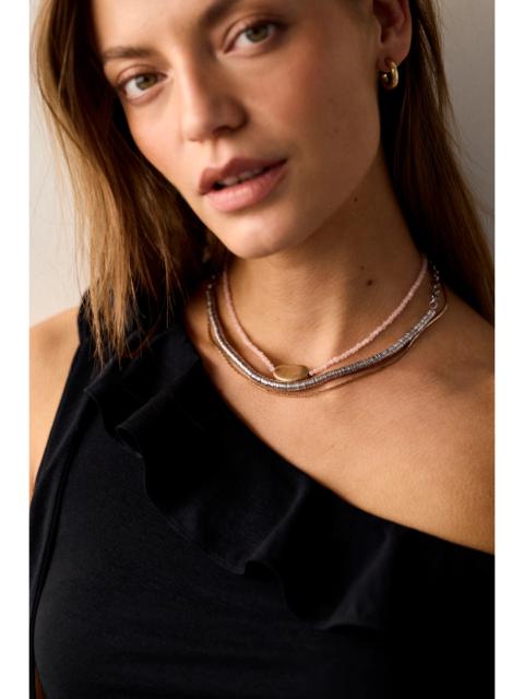 FREE PEOPLE Wes Semiprecious Layer Necklace