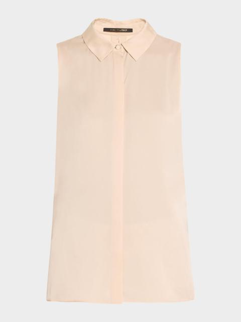 KOBI HALPERIN Celine Sleeveless Georgette Blouse