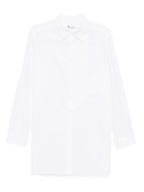 Yohji Yamamoto buttoned-up long-sleeved shirt