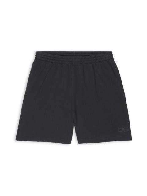 BALENCIAGA bb paris icon sweat shorts