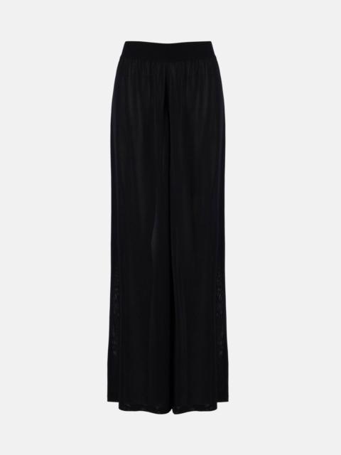 Alaïa High-rise wide-leg pants