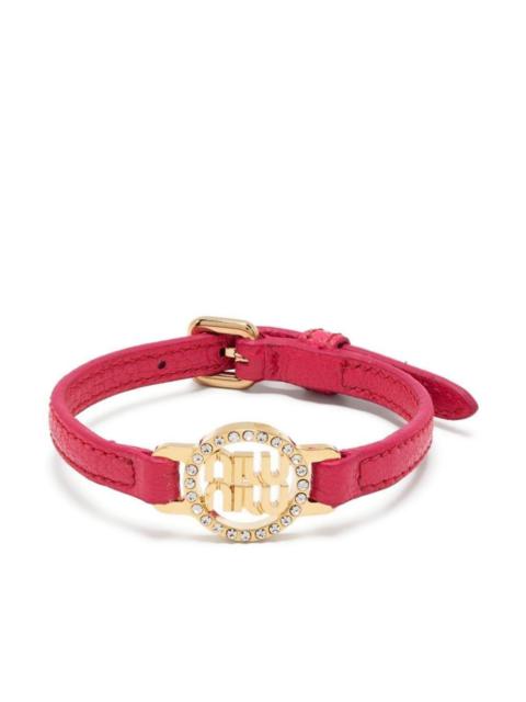 Miu Miu brass leather bracelet | eraldo | REVERSIBLE