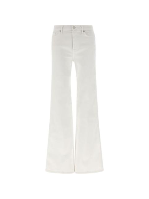 7 For All Mankind buttoned flared jeans