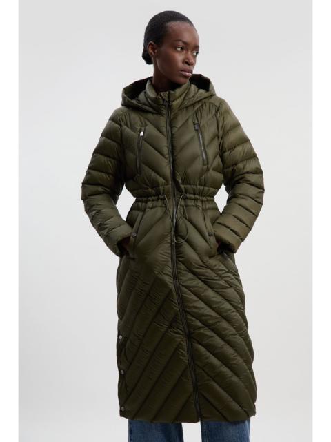 KAREN MILLEN Real Down Knee Length Packable Coat