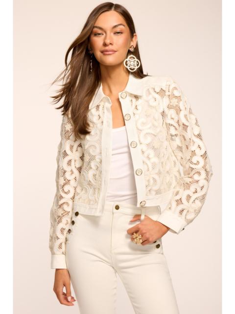 RAMY BROOK Saphire Embroidered Denim Jacket
