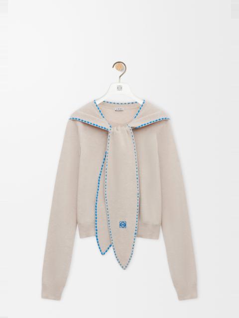 Loewe Scarf sweater in wool