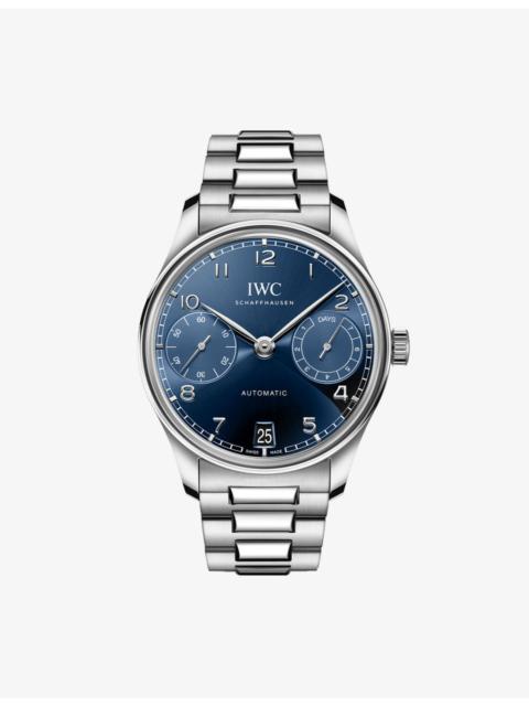 IWC Schaffhausen Portugieser Automatic Stainless-Steel Watch 42mm
