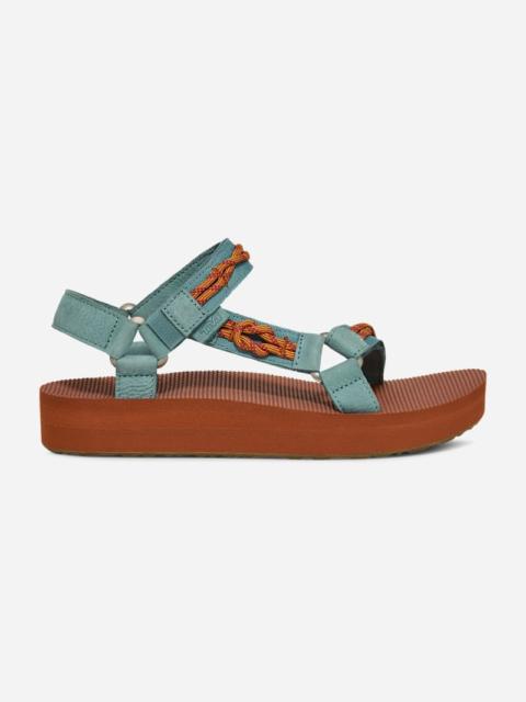 Teva Women's Midform Universal Knotted Sandal in Smoke Blue