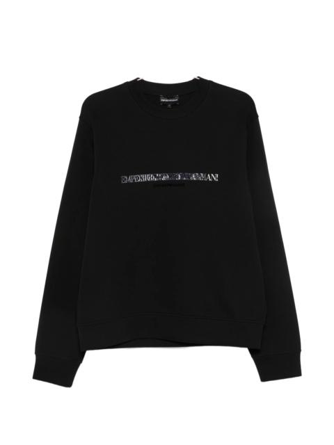 EMPORIO ARMANI Emporio Armani Logo-print Cotton Sweatshirt