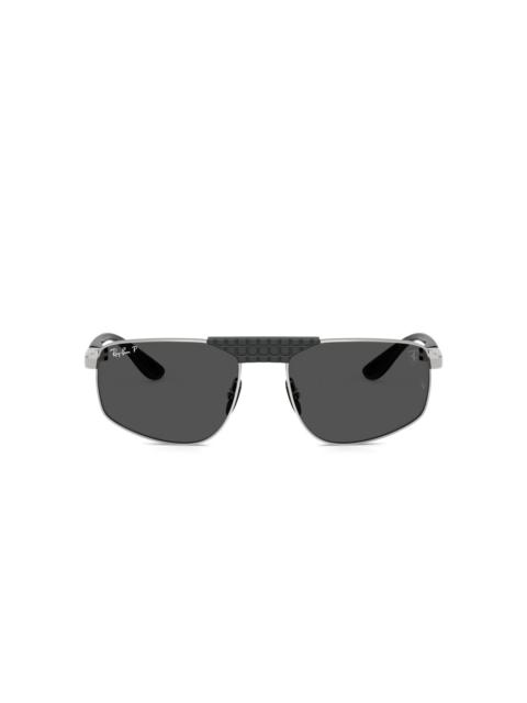 Ray-Ban textured geometric sunglasses