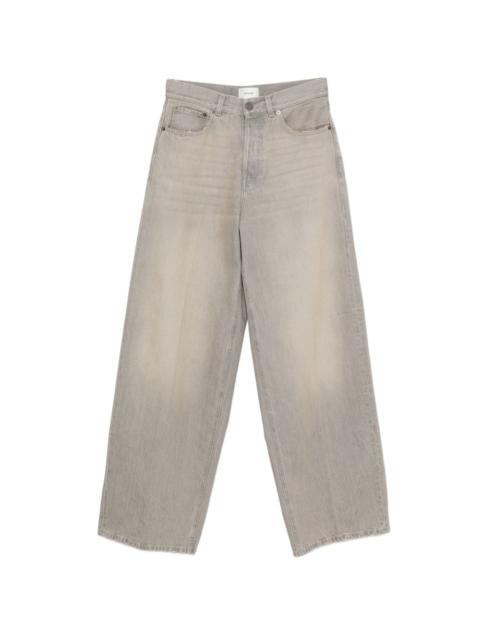 HAIKURE Bethany faded-effect wide-leg jeans
