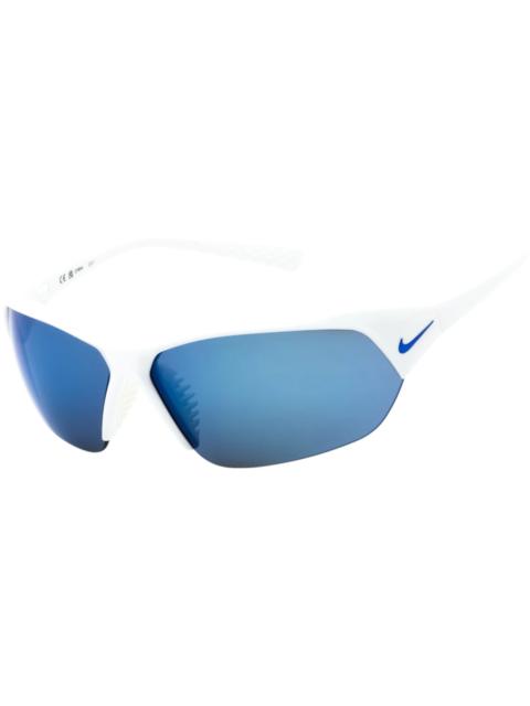 Nike Nike Skylon Ace Rectangular Sunglasses White Grey (SKYLON-ACE-FQ4683-104)