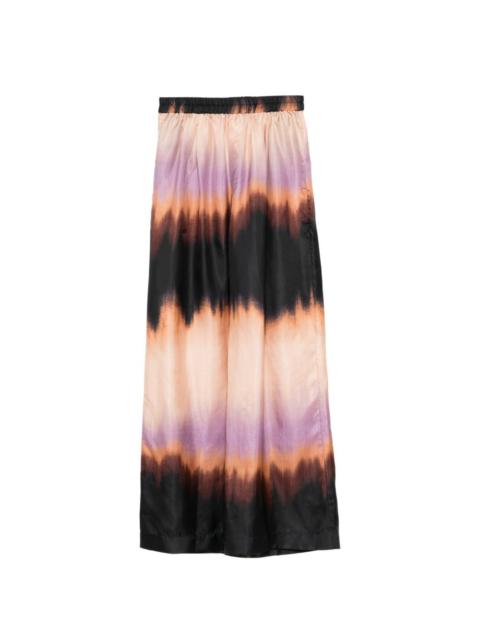BIYAN tie-dye palazzo pants