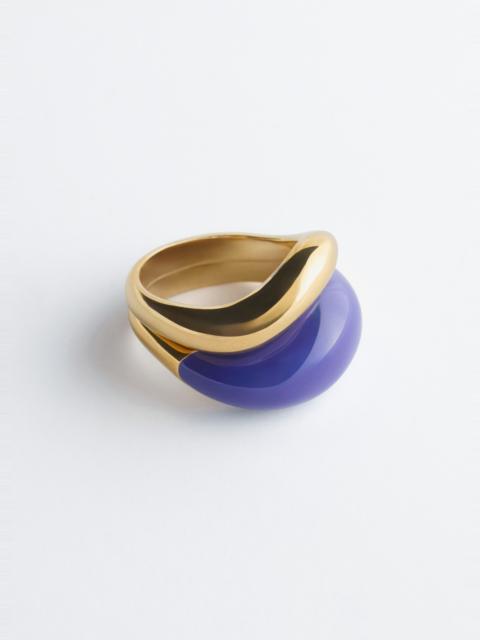 & Other Stories Sculptural 2-Pack Ring Set