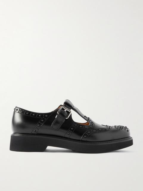 Church's Odette Studded Leather Mary Jane Brogues