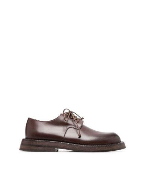 Alluce leather derby shoes