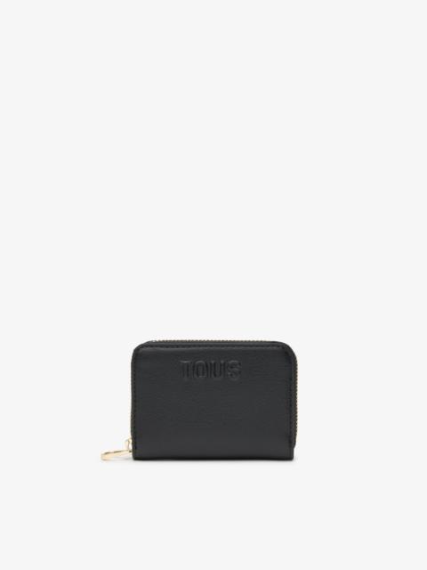 TOUS Medium black Change purse TOUS Kaos Icon