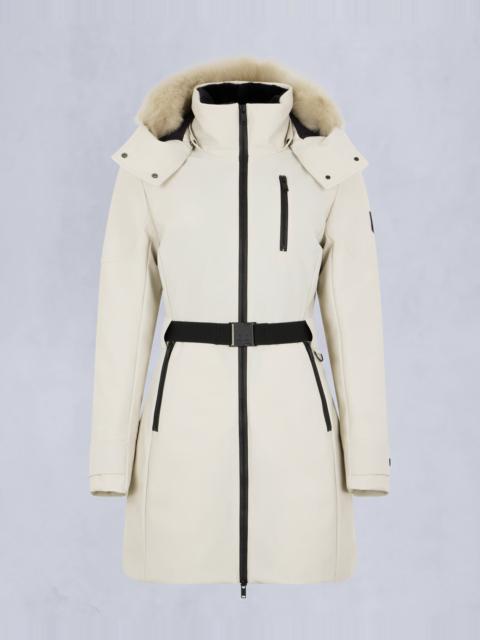 MOOSE KNUCKLES WINGROVE SHEARLING TRIM DOWN PARKA