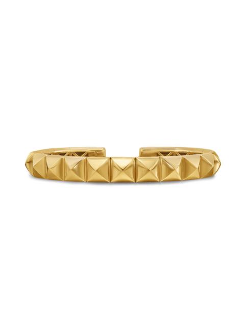 DAVID YURMAN Women's Pyramid Cuff Bracelet in 18K Yellow Gold, 8MM - Yellow Gold